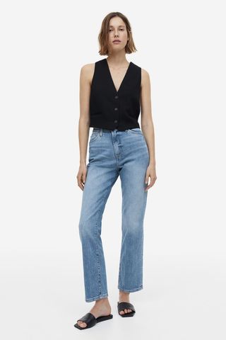 H&M + Mom Ultra High Ankle Jeans