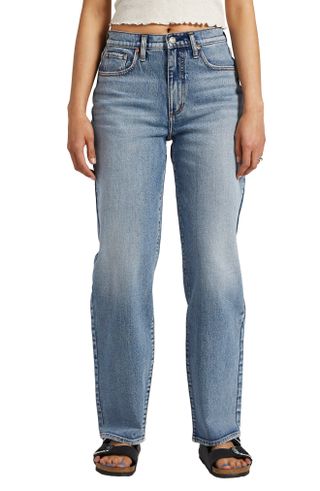 Silver Jeans Co. + Straight Leg Dad Jeans