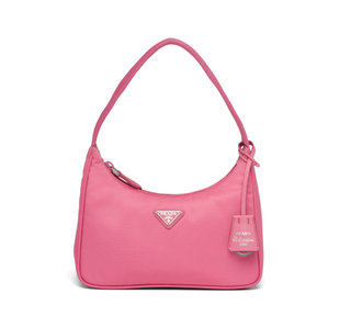 Prada Bags + Pink Nylon Mini Bag