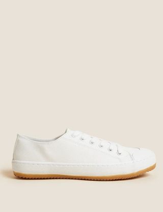 Marks & Spencer + Canvas Lace Up Trainers