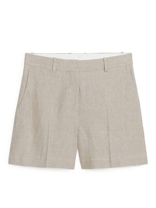 Arket + Heavy Linen Shorts