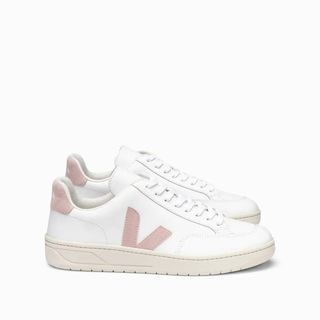 Veja + V-12 Leather Trainers