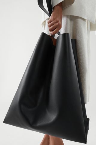 COS + Leather Tote Bag