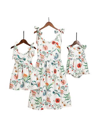 PopReal + Mommy and Me Floral Printed Dresses