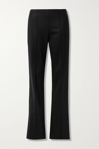 The Row + Kriss Wool-Blend Flared Pants