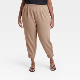Who What Wear x Target + High-Rise Ankle Length Jogger Pants