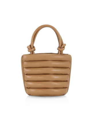 Staud + Louie Quilted Leather Tote