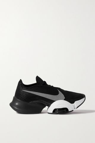 Nike + Air Zoom Superrep 2 Rubber-Trimmed Ribbed-Knit and Neoprene Sneakers