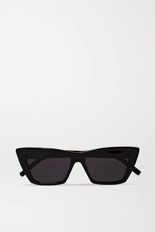 Saint Laurent + Mica Cat-Eye Sunglasses