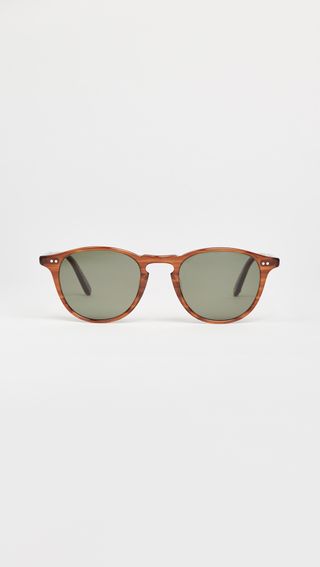 Garrett Leight + Hampton Polar Sunglasses