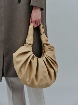 Source Unknown + Croissant Tote Bag, Mud
