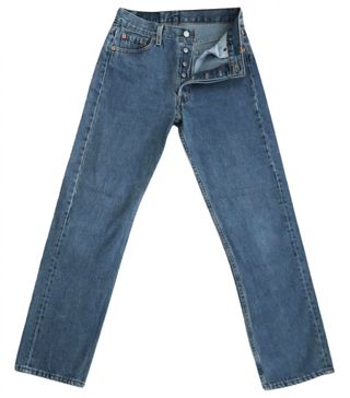 Levi's + Straight Blue Jeans