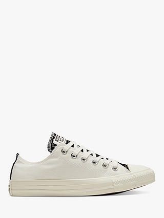 Converse + Chuck Taylor All Star Flocked Ox Low-Top Trainers