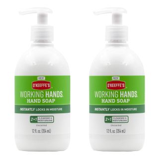 O'Keeffe's + Working Hands Moisturizing Hand Soap Pack of 2