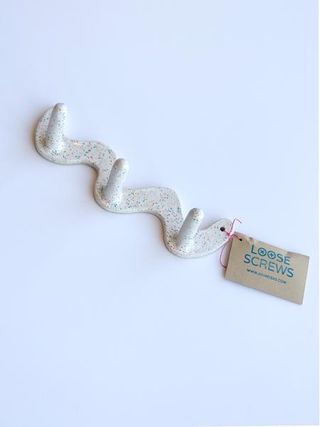 Julia Elsas + Wiggle Wall Hook in Speckle