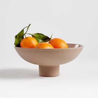 Crate & Barrel + Craft Shop Clay Footed Bowl
