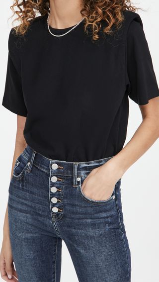 Pistola Denim + Brileigh Shoulder Pad Tee