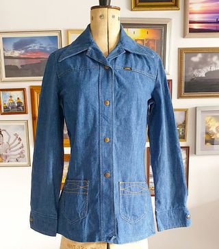 Vintage + 50s Lee Denim Womens Jacket