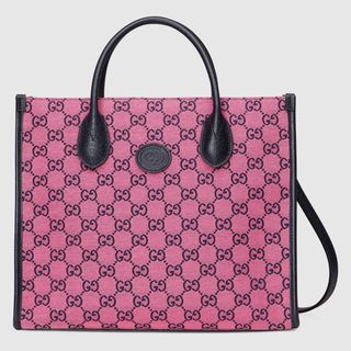 Gucci + GG Multicolor Small Tote Bag