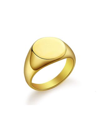 Valily + Polished Round Signet Ring