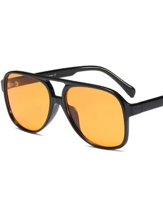 Freckles Mark + Vintage Retro Sunglasses