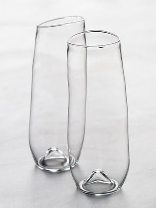 Malfatti Glass + Pair of Prosecco Glasses