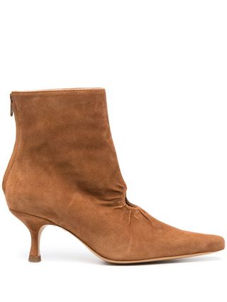 Kalda + Cut-Out Ankle Boots