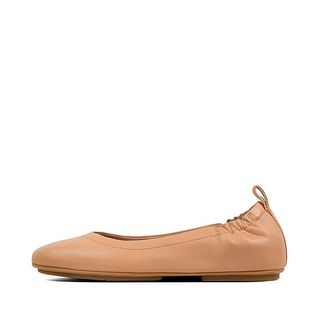 FitFlop + Allegro Soft Leather Ballet Pumps
