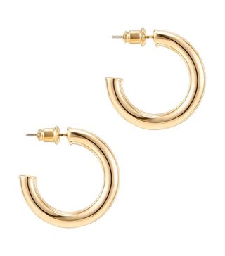 Pavoi + 14k Gold Chunky Hoops