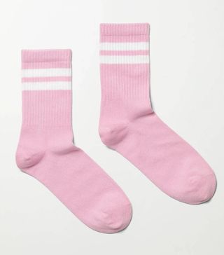 Weekday + Eleven Striped Socks