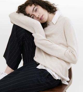 State Cashmere + The Creweneck Sweater