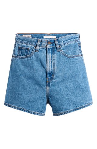 Levi's + Super High Waist Loose Denim Shorts