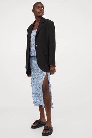 H&M + Viscose Skirt