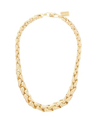 Lauren Rubinski + Wheat-Chain 14kt Gold Necklace