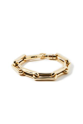 Lauren Rubinski + Square-Link XL 14kt Gold Bracelet