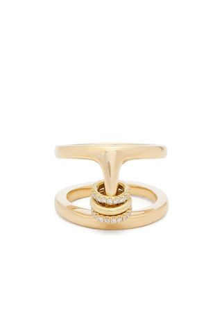 Spinelli Kilcollin x Hoorsenbuhs + Phantom Diamond 
18kt Gold Ring