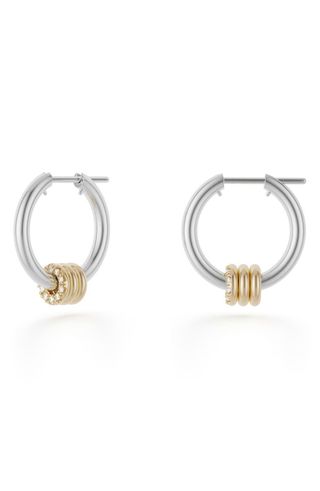 Spinelli Kilcollin + Ara Diamond Hoop Earrings