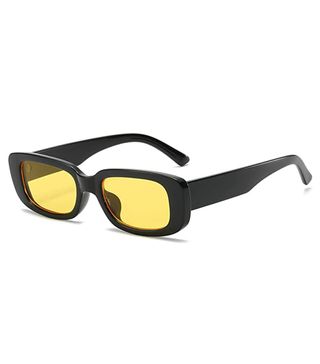 Dollger + Retro Rectangle Sunglasses