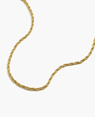 Madewell + French Rope Chain Necklace