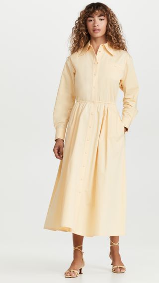 Tory Burch + Eleanor Cotton Poplin Dress