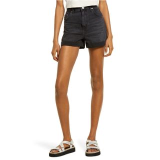 BDG Urban Outfitters + Roll Hem Mom Shorts