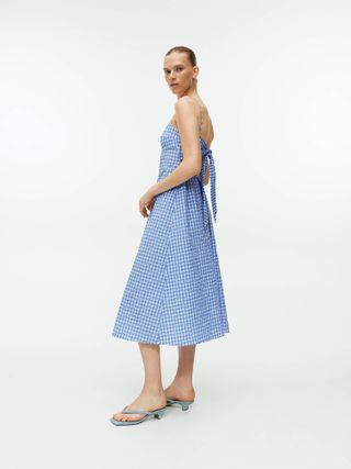Arket + Midi Cotton Strap Dress