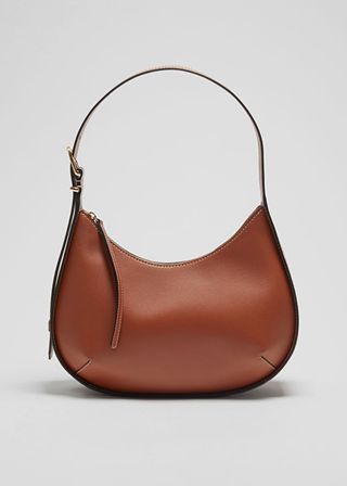 & Other Stories + Crescent Leather Bag