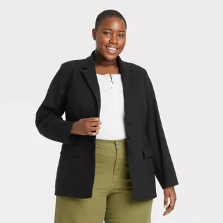 Who What Wear x Target + Clinched Waist Blazer