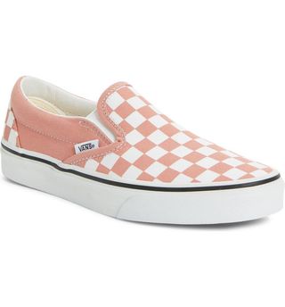 Vans + Classic Checkerboard Slip-On Sneaker