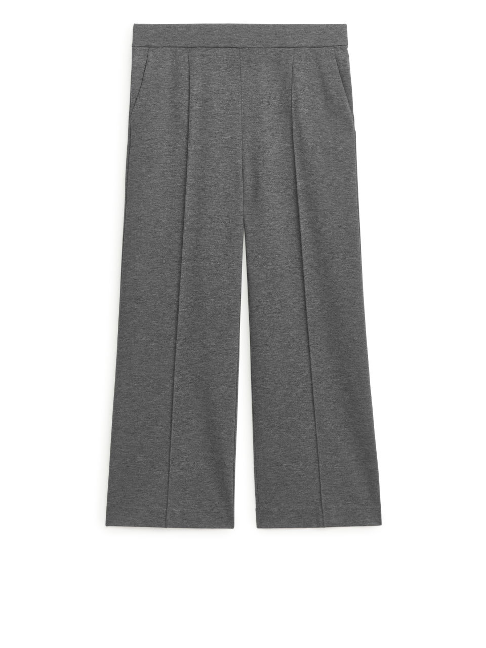 Arket + Cropped Milano Rib Trousers