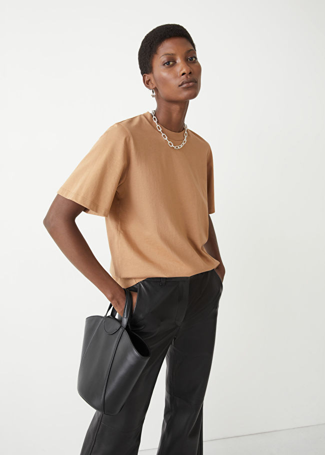 &amp;amp; Other Stories + Wide Sleeve Crewneck T-Shirt
