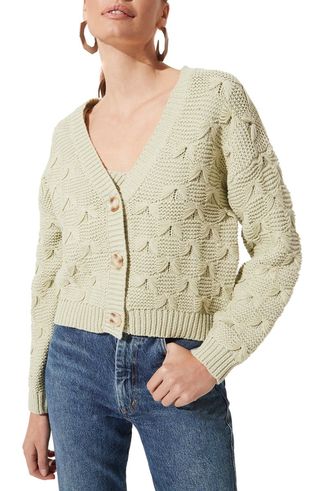 Astr the Label + Button Front Cardigan