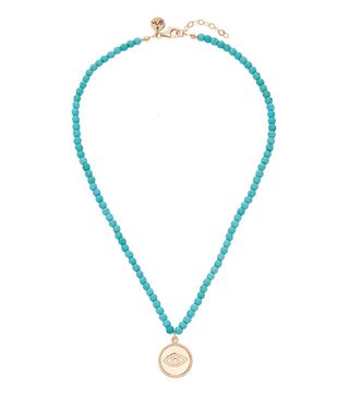 Maison Irem + Eye Coin Necklace