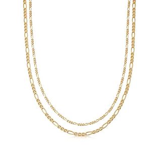 Missoma + Gold Double Chain Necklace